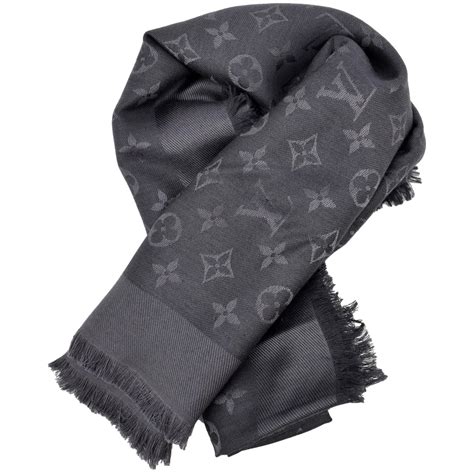 sciarpa bianca louis vuitton|louis vuitton monogram scarf.